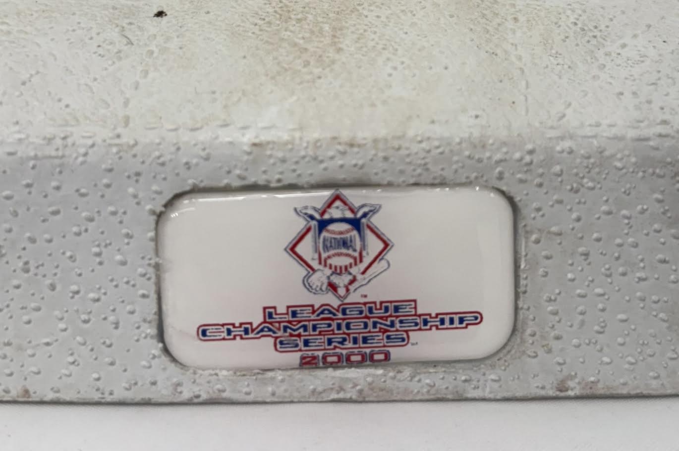 2000 Game Used NLCS Base - Steiner COA