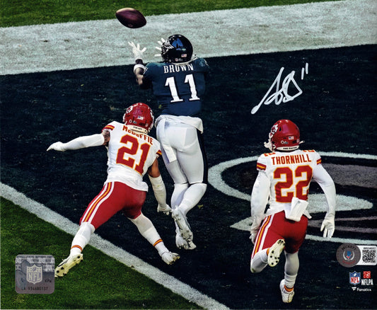 AJ Brown Autographed Hand Signed 8x10 Philadelphia Eagles Photo - Beckett COA