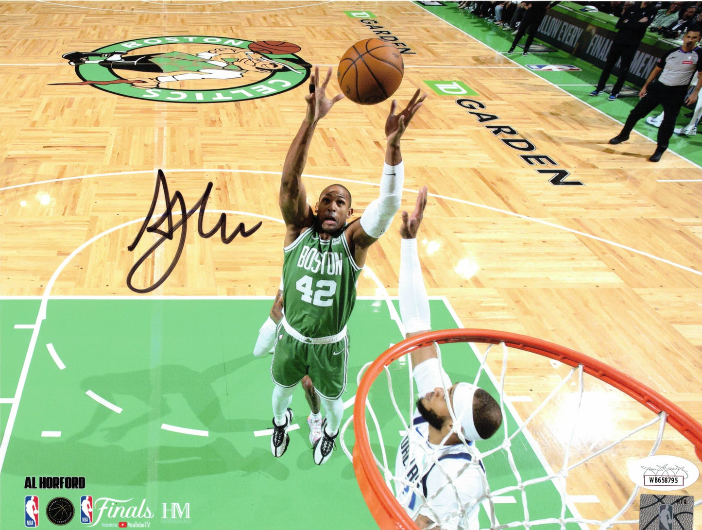 Al Horford Autographed Hand Signed 8x10 Boston Celtics Photo - JSA COA