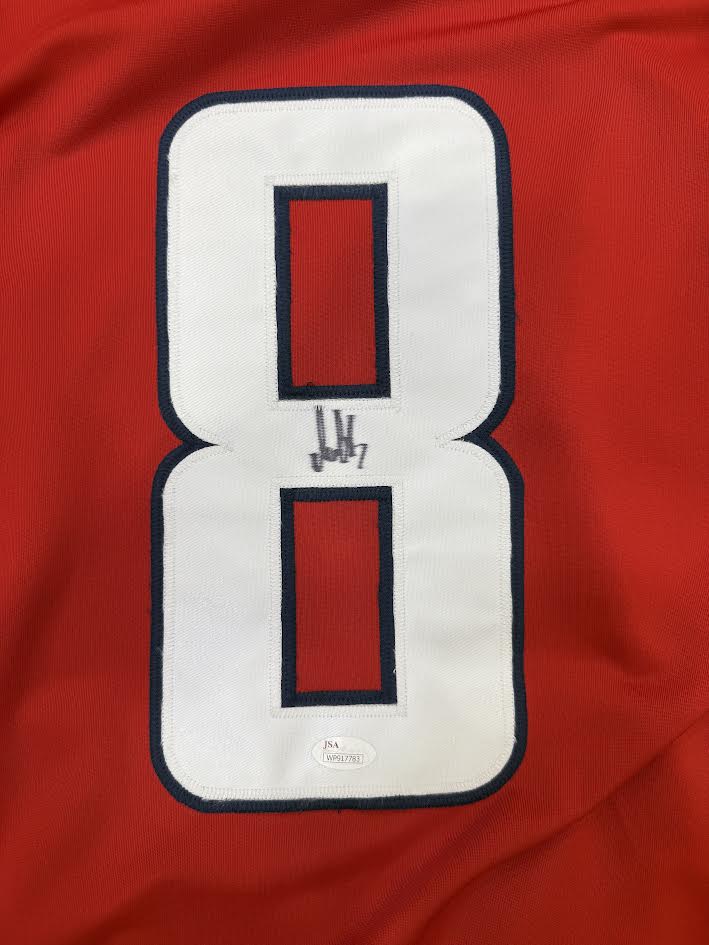 Alex Ovechkin Autographed Hand Signed Custom Washington Capitals Jersey - JSA COA
