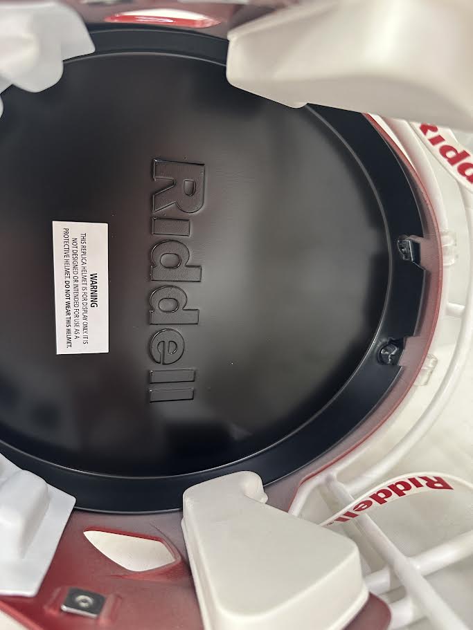 Baker Mayfield Autographed Hand Signed Full Size Replica Oklahoma Sooners Helmet - Beckett COA
