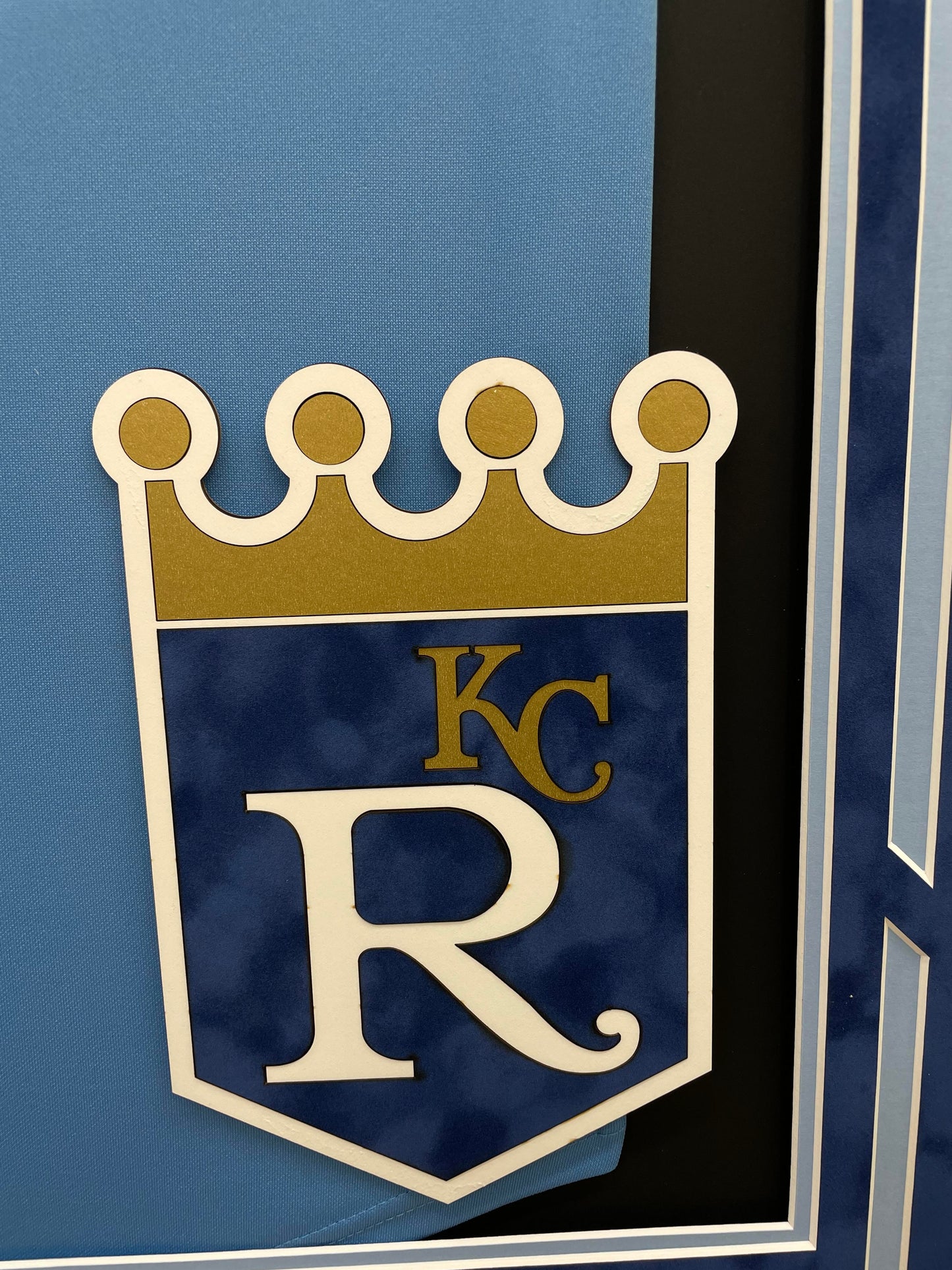 Bo Jackson Autographed Hand Signed Custom Framed Kansas City Royals Jersey - Beckett COA