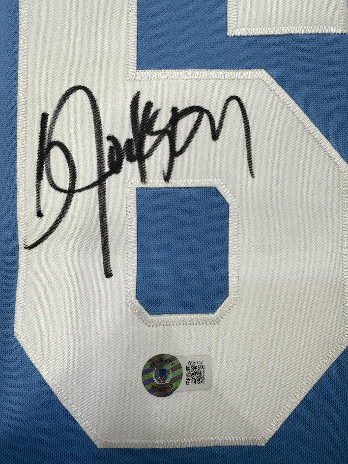 Bo Jackson Autographed Hand Signed Custom Kansas City Royals Jersey - Beckett COA