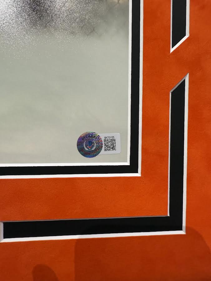 Conor McGregor Autographed Hand Signed Custom Framed 11x14 Photo - Beckett COA