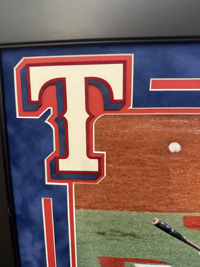 Corey Seager Autographed Hand Signed Custom Framed 16x20 Texas Rangers Photo W/ Inscription - Fanatics COA