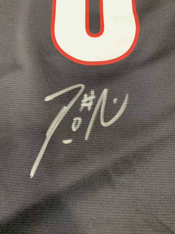 Damian Lillard Autographed Hand Signed Nike Portland Trailblazers Jersey - JSA COA