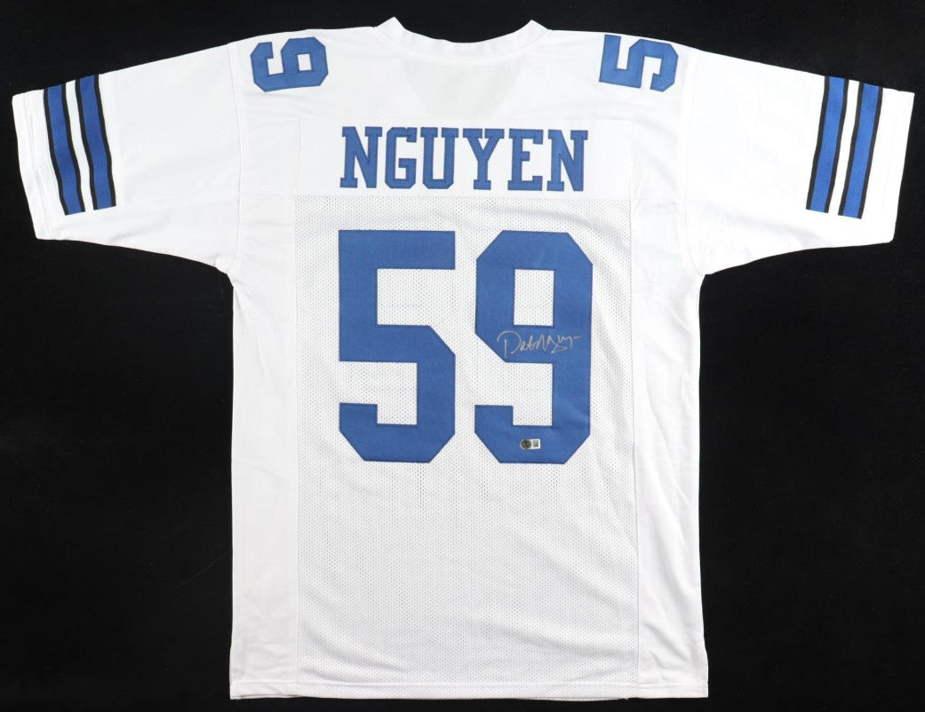 Dat Nguyen Autographed Hand Signed Custom Dallas Cowboys Jersey - Beckett COA