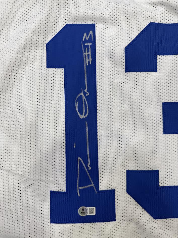DeMarvion Overshown Autographed Hand Signed Custom Dallas Cowboys Jersey - Beckett COA