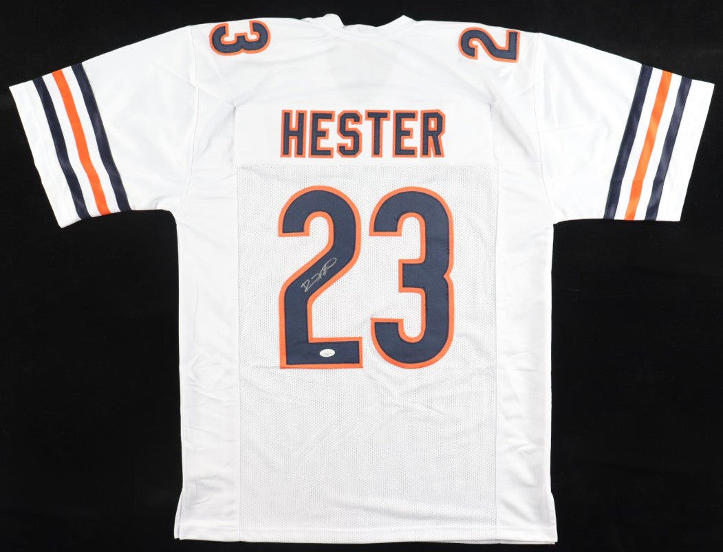 Devin Hester Autographed Hand Signed Custom Chicago Bears Jersey - JSA COA