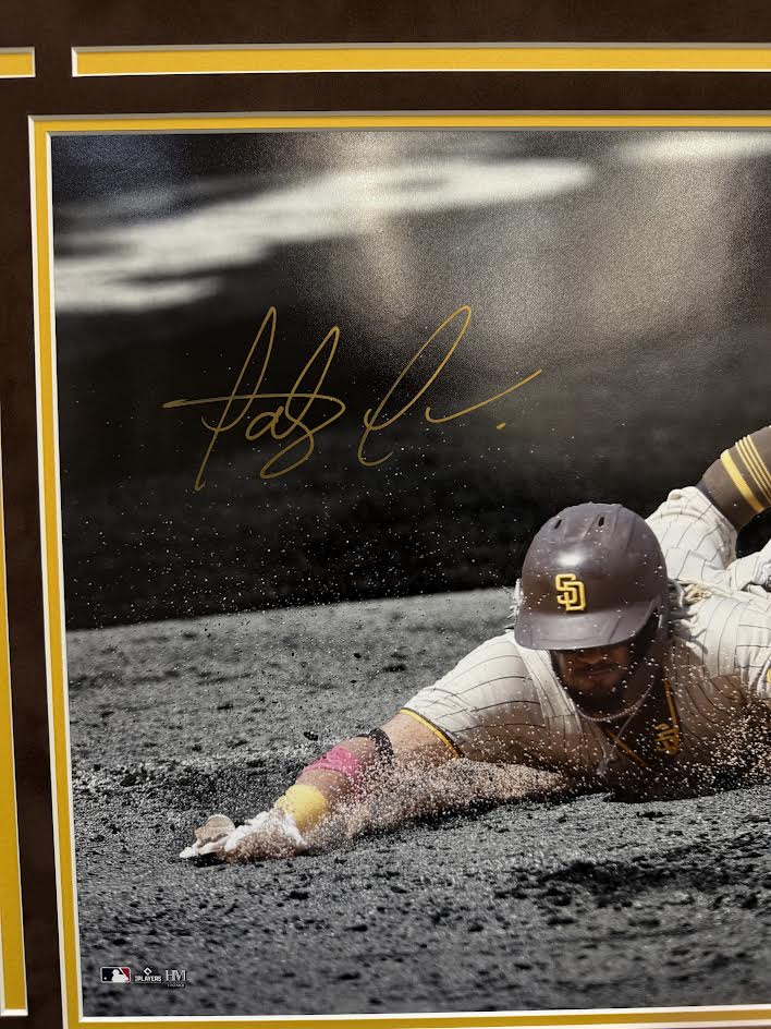 Fernando Tatis Jr. Autographed Hand Signed Custom Framed 16x20 San Diego Padres Photo - JSA COA