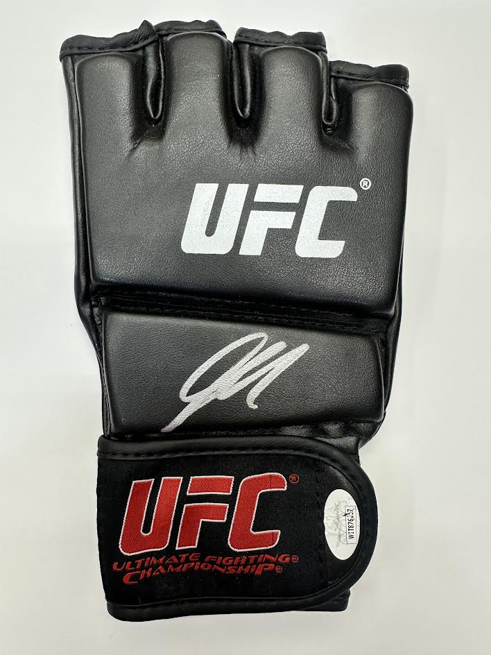 Georges St. Pierre Autographed Hand Signed UFC Glove - JSA COA