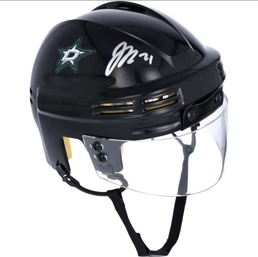 Jason Robertson Autographed Hand Signed Dallas Stars Mini Helmet - Fanatics COA