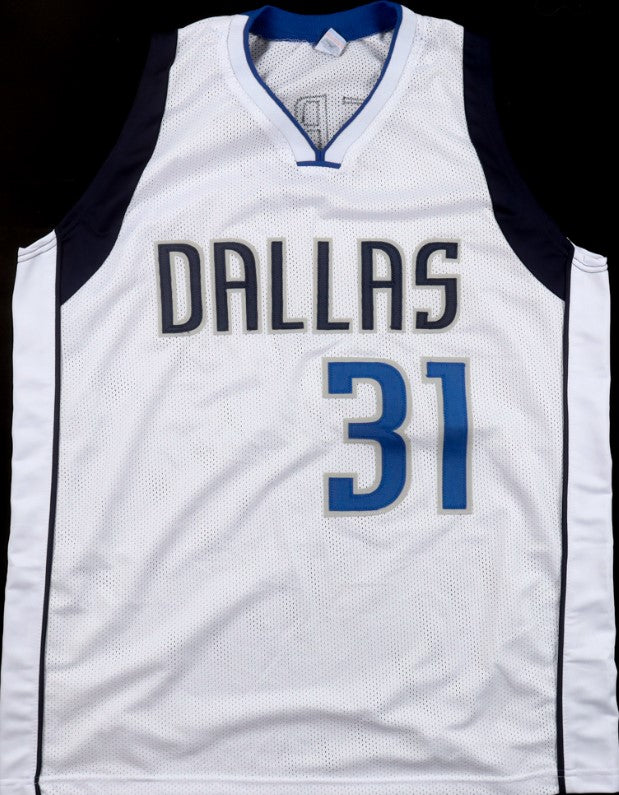 Jason Terry Autographed Hand Signed Custom Dallas Mavericks Jersey W/ Inscription - JSA COA