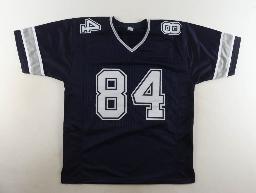 Jay Novacek Autographed Hand Signed Custom Dallas Cowboys Jersey - JSA COA