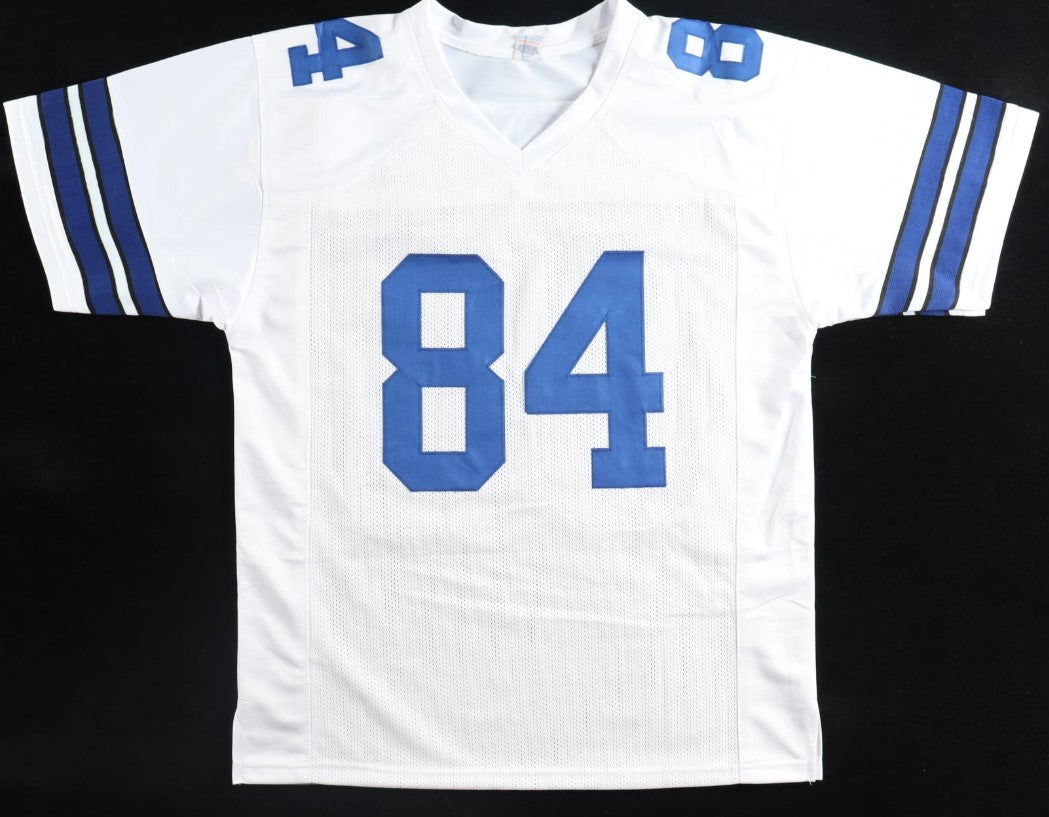Jay Novacek Autographed Hand Signed Custom Dallas Cowboys Jersey - JSA COA