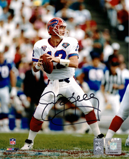 Jim Kelly Autographed Hand Signed 8x10 Buffalo Bills Photo - Player Hologram
