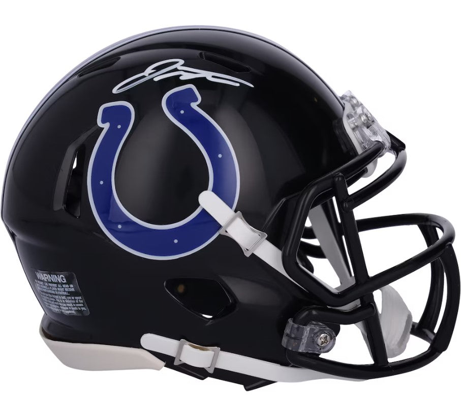 Jonathan Taylor Autographed Hand Signed Indianapolis Colts Mini Helmet - Fanatics COA