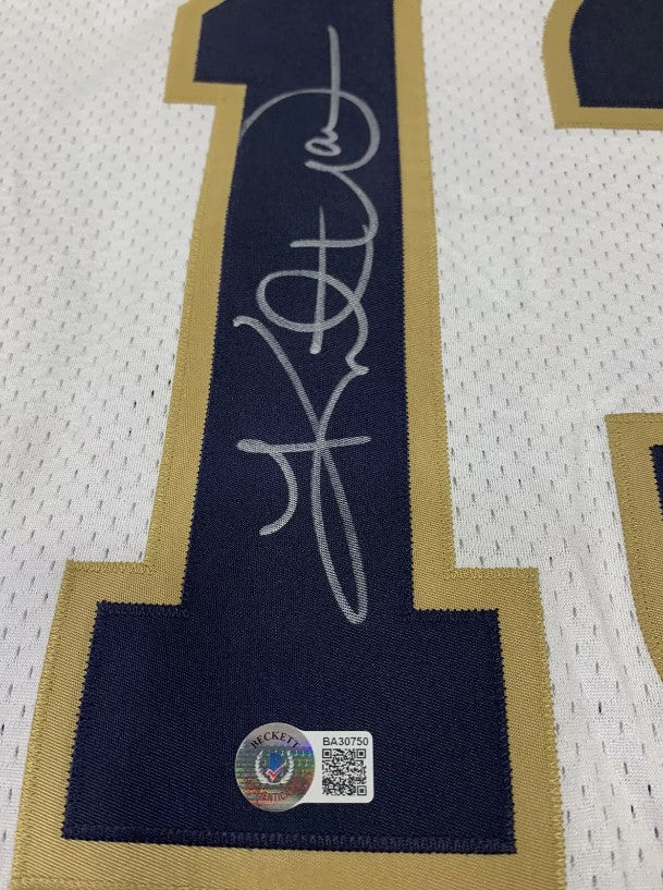 Kurt Warner Autographed Hand Signed Custom Los Angeles Rams Jersey - Tristar COA