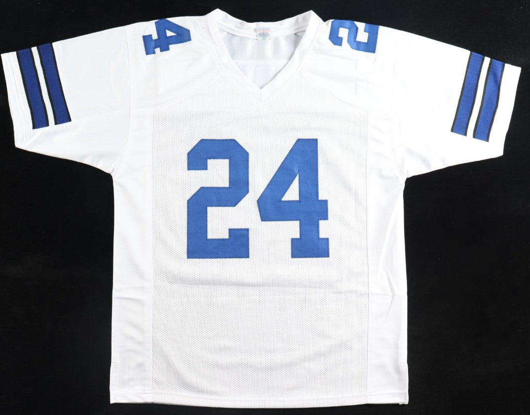 Larry Brown Autographed Hand Signed Custom Dallas Cowboys Jersey - JSA COA