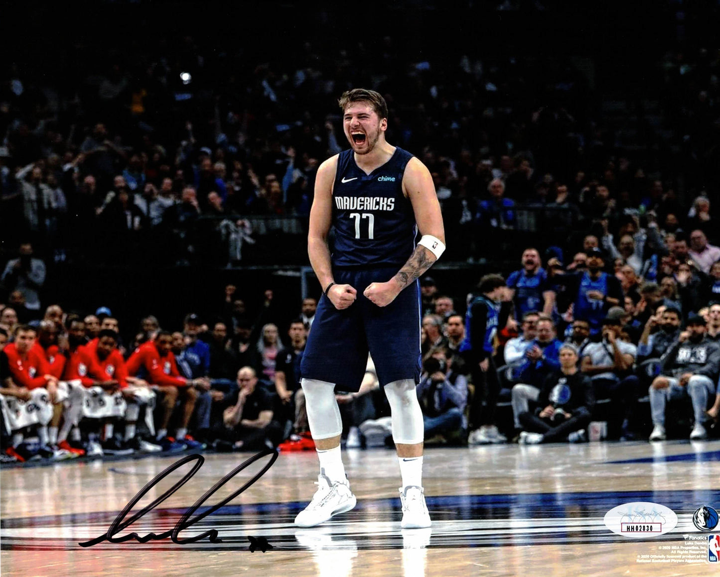 Luka Doncic Autographed Hand Signed 8x10 Dallas Mavericks Photo - JSA COA