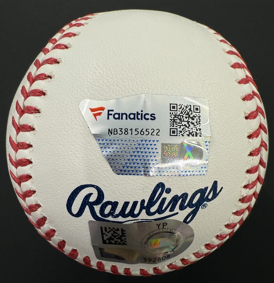 Mitch Garver Autographed Hand Signed World Series Baseball - Fanatics COA