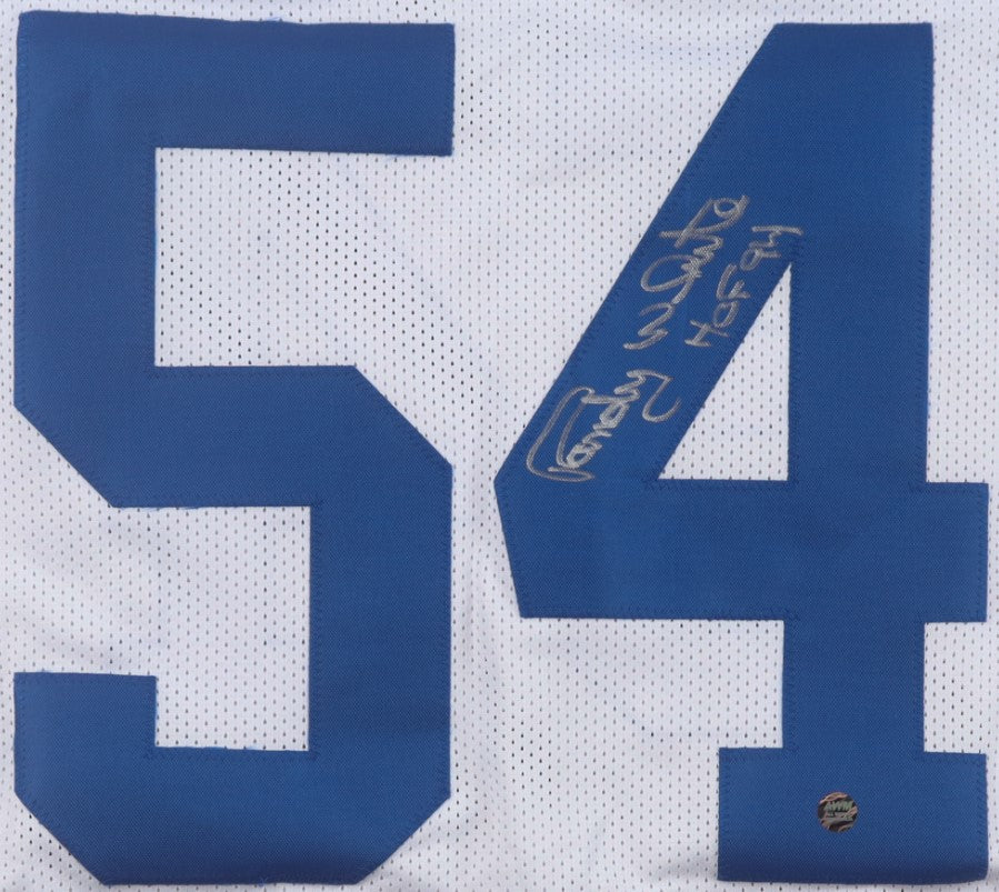 Randy White Autographed Hand Signed Custom Dallas Cowboys Jersey - AWM COA