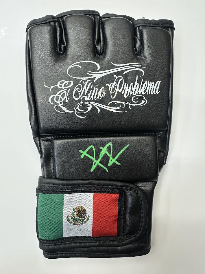 Raul Rosas Jr. Autographed Hand Signed UFC Glove - Beckett COA