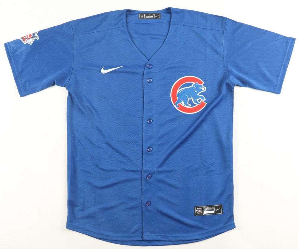 Sammy Sosa Autographed Hand Signed Chicago Cubs Nike Authentic Jersey - JSA COA