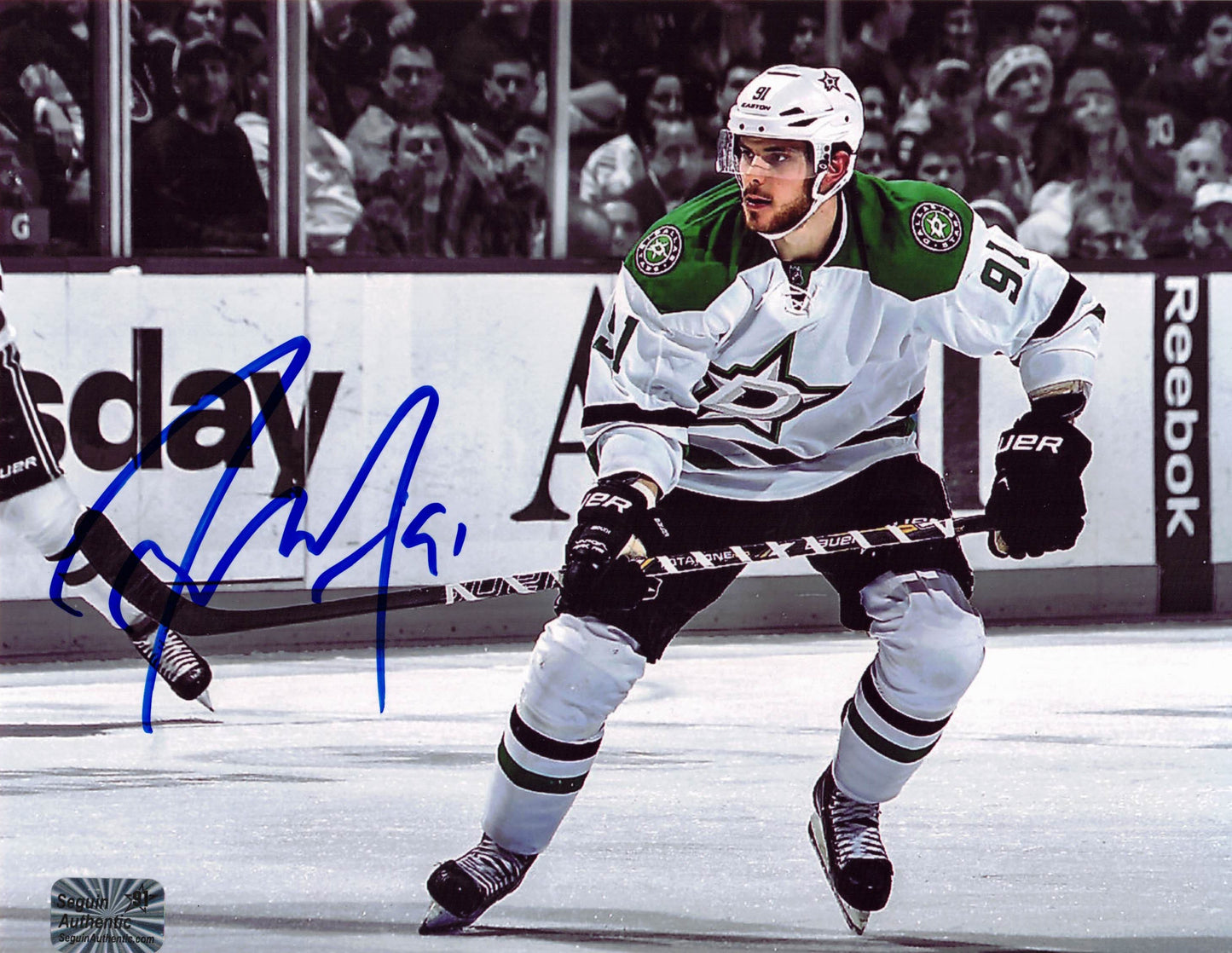 Tyler Seguin Autographed Hand Signed 8x10 Dallas Stars Photo - Seguin Holo