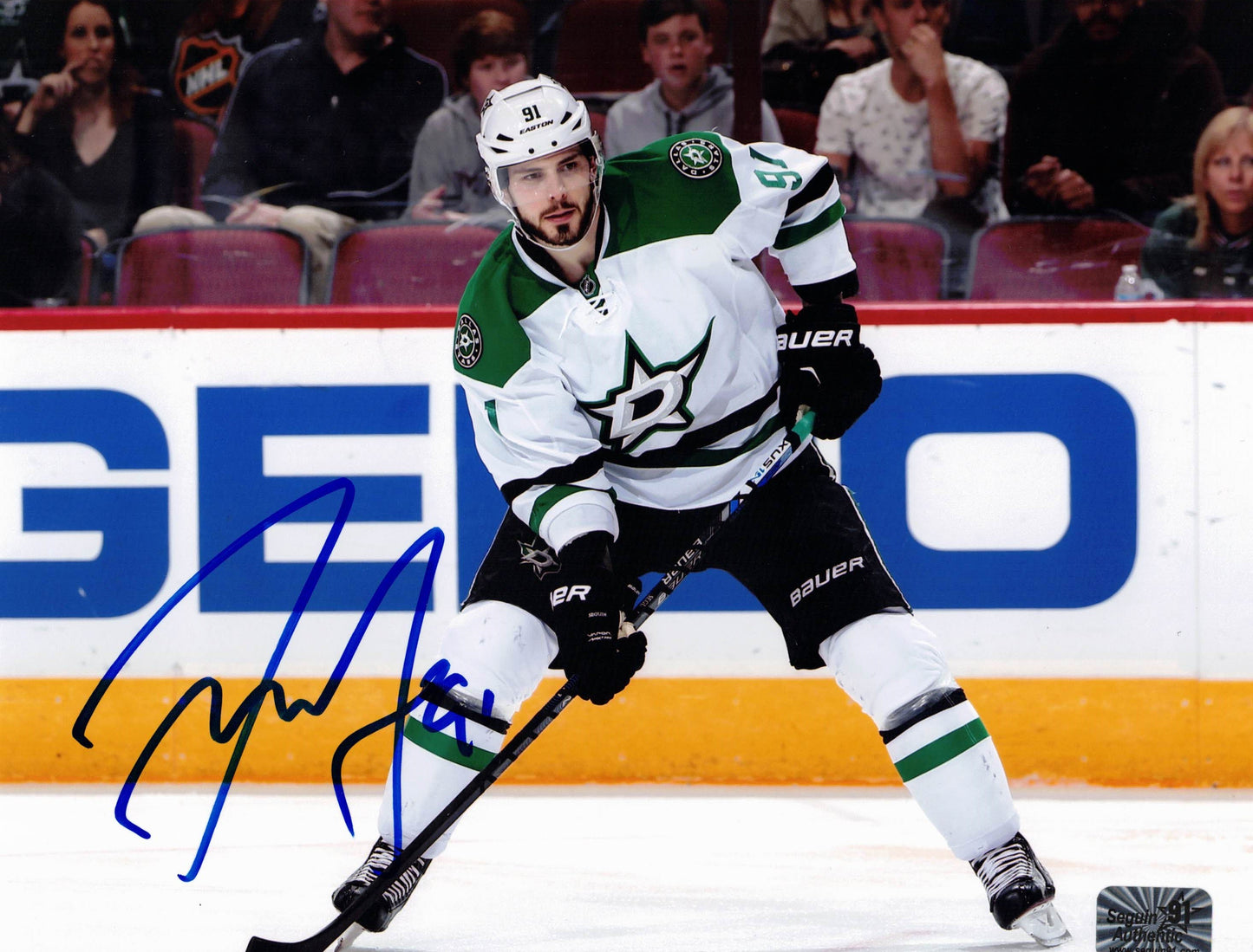 Tyler Seguin Autographed Hand Signed 8x10 Dallas Stars Photo - Seguin Holo