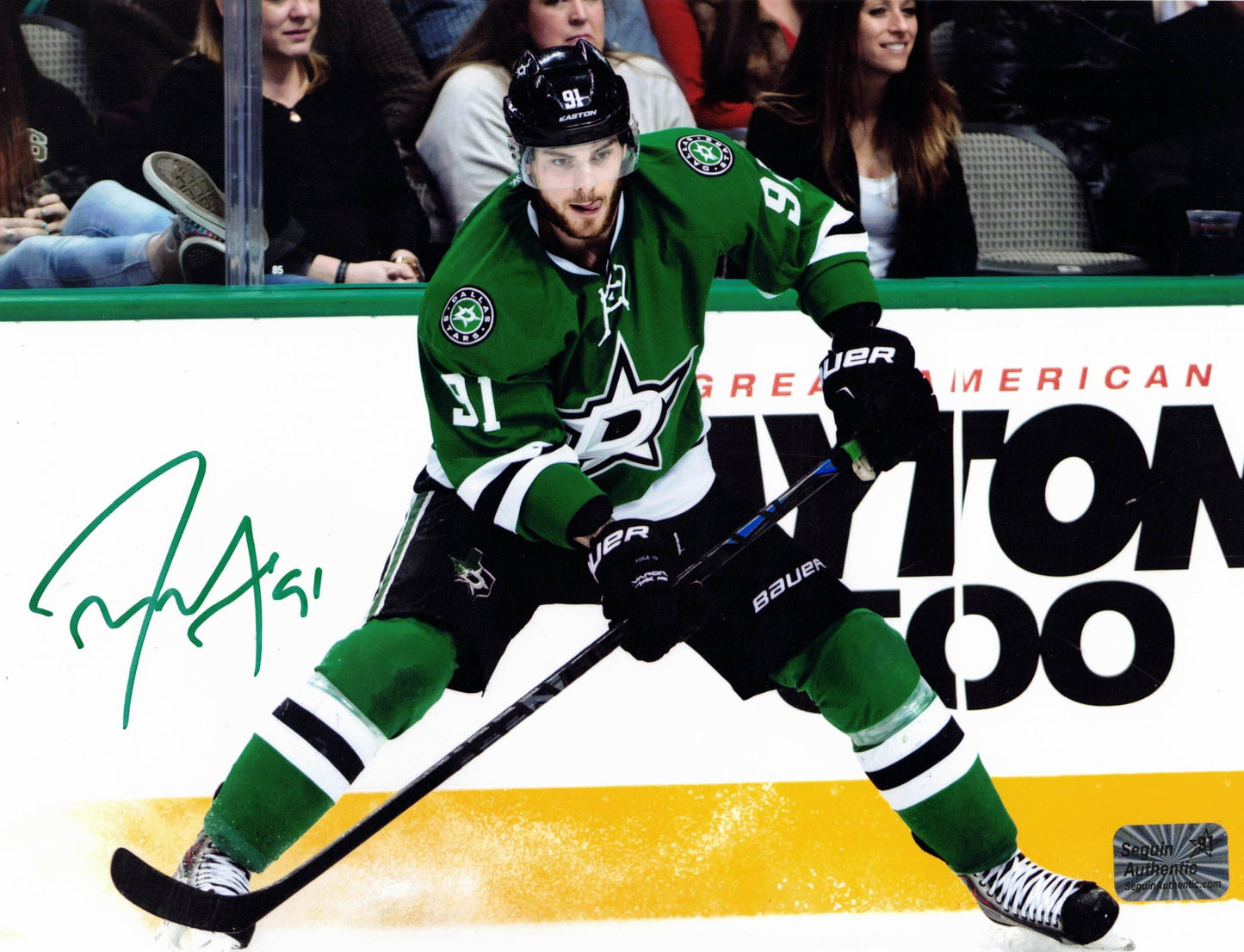 Tyler Seguin Autographed Hand Signed 8x10 Dallas Stars Photo - Seguin Holo