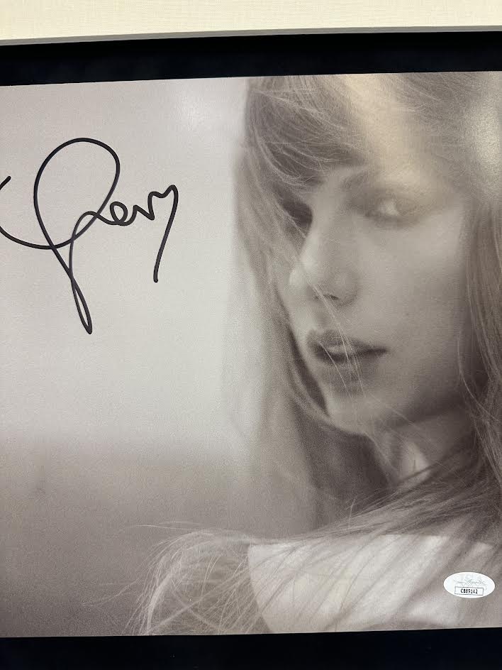 Taylor Swift Autographed Hand Signed Custom Framed Photo - JSA COA