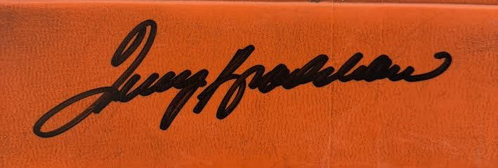 Terry Bradshaw Autographed Hand Signed Three Rivers Stadium Seatback - JSA COA