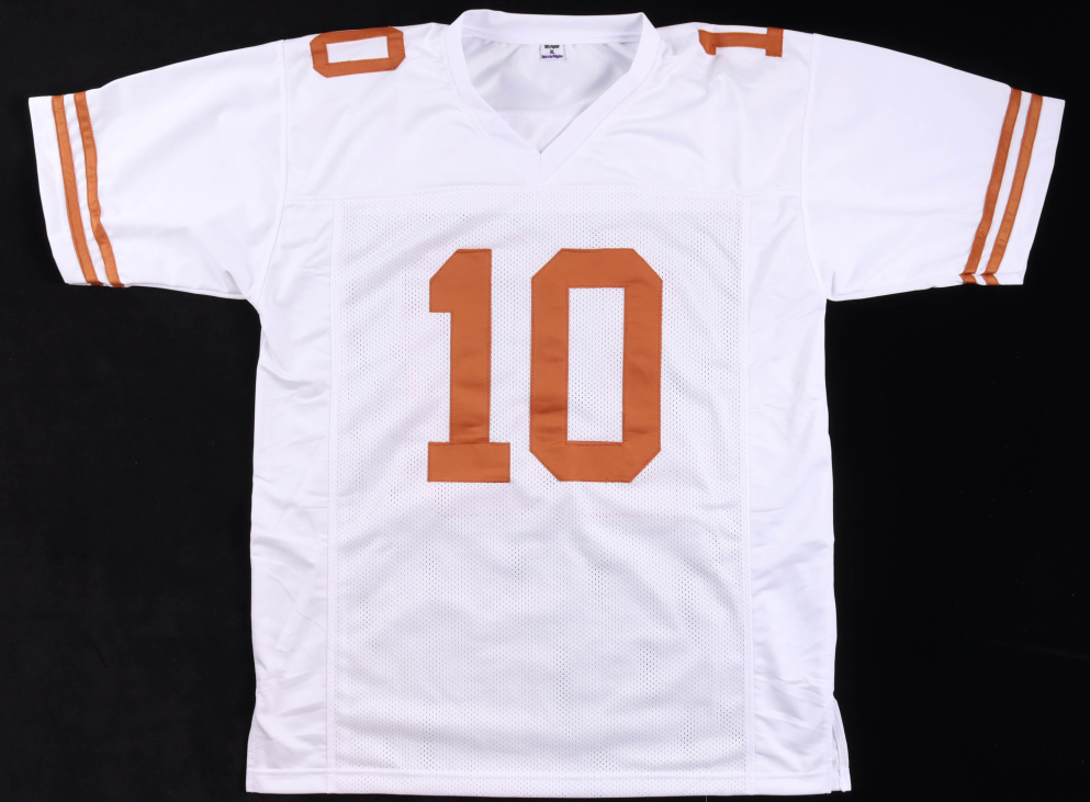 Vince Young Autographed Hand Signed Custom Texas Longhorns Jersey - Tristar COA