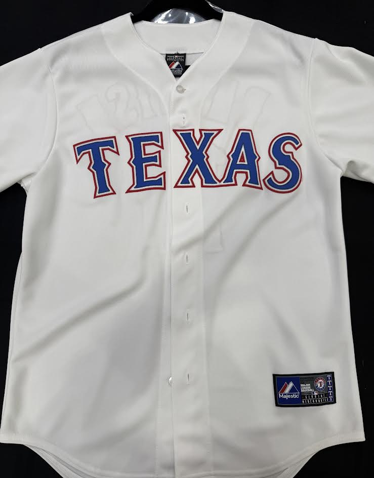 Yu Darvish Autographed Hand Signed Custom Texas Rangers Jersey - JSA COA