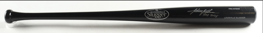 Adrian Beltre Autographed Hand Signed Louisville Slugger Bat - Becket COA