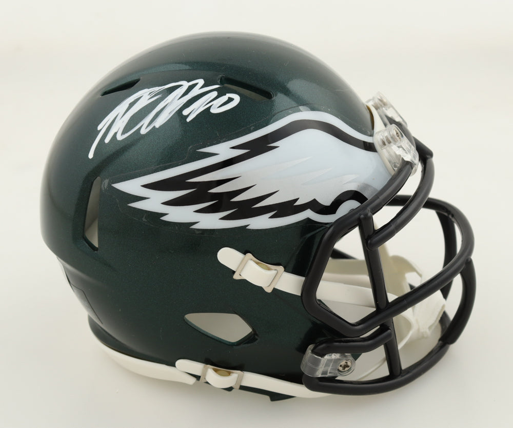 Desean Jackson Autographed Hand Signed Philadelphia Eagles Mini Helmet - Beckett COA