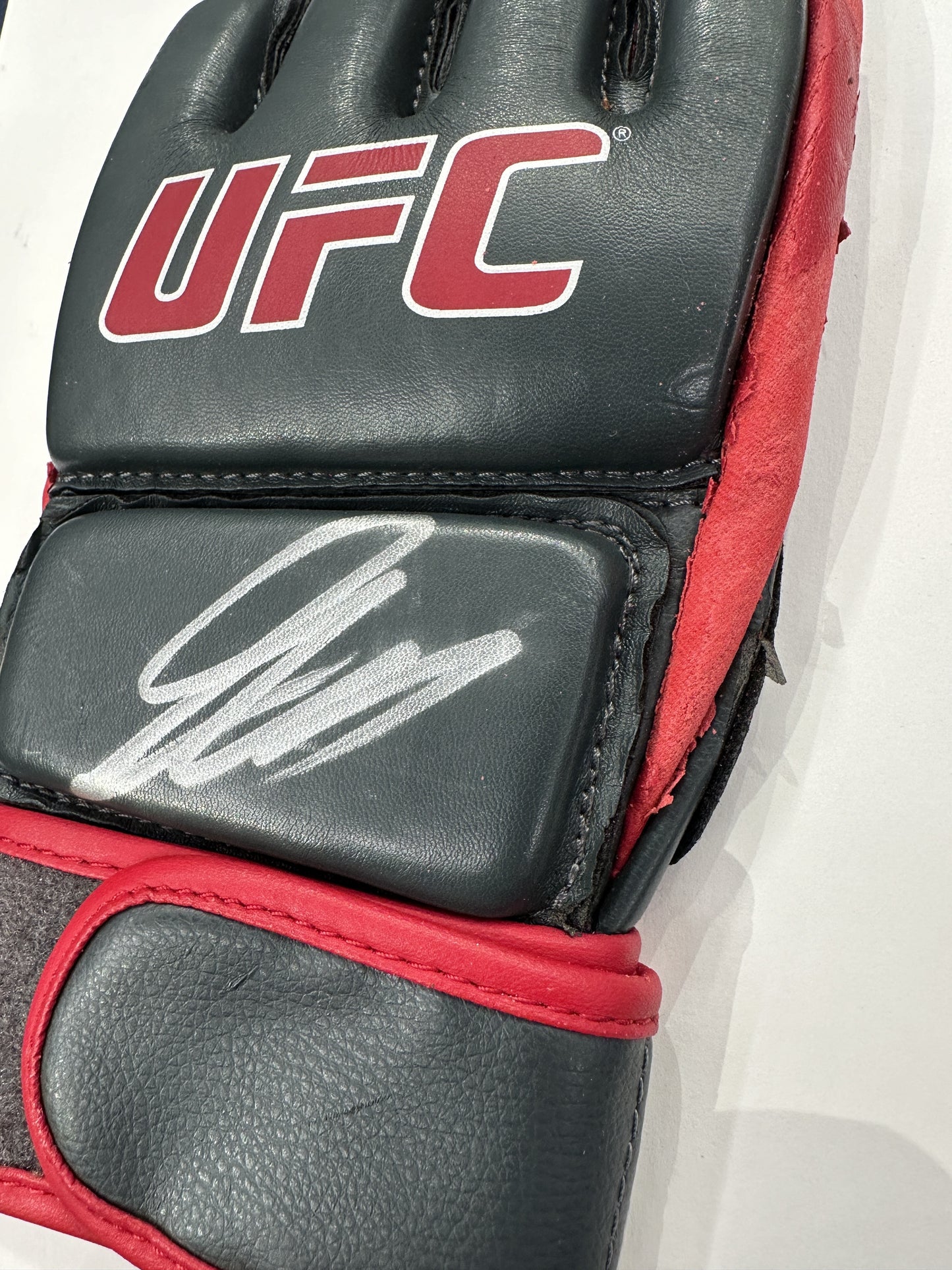 Georges St. Pierre Autographed Hand Signed UFC Glove - JSA COA