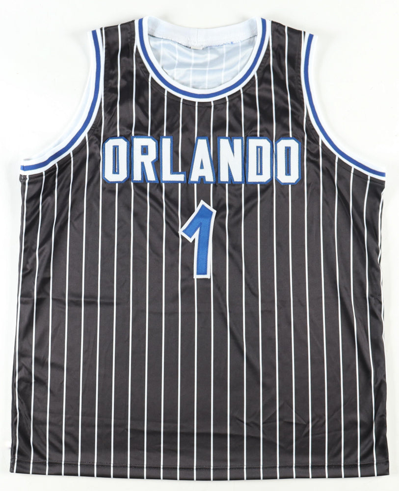 Penny Hardaway Autographed Hand Signed Custom Orlando Magic Jersey - Beckett COA