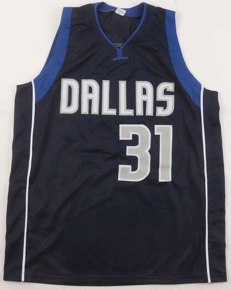 Jason Terry Autographed Hand Signed Custom Dallas Mavericks Jersey - JSA COA