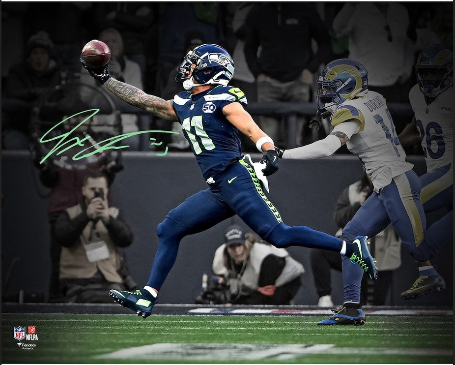 Jaxon Smith-Njigba Autographed Hand Signed 16x20 Seattle Seahawks Photo - Fanatics COA
