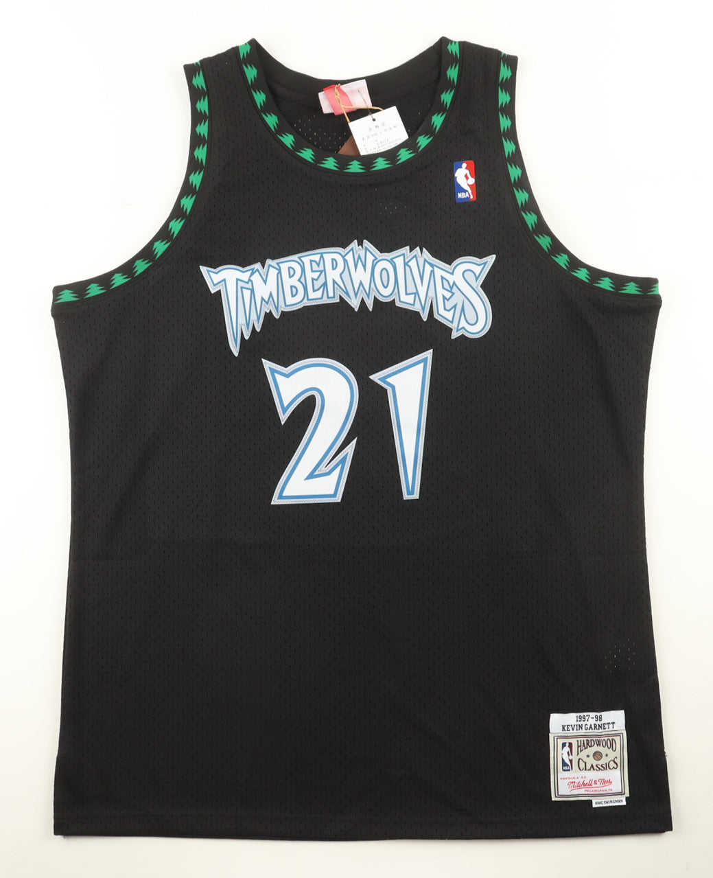 Kevin Garnett Autographed Hand Signed Mitchell & Ness Minnesota Timberwolves Jersey - JSA COA