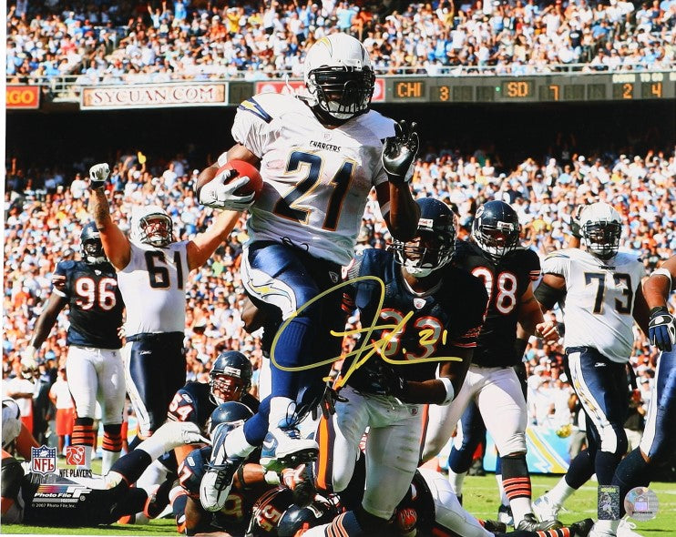 Ladainian Tomlinson Autographed Hand Signed 16x20 San Diego Chargers Photo