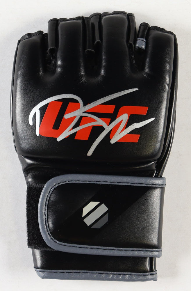 Dustin Poirier Autographed Hand Signed UFC Glove - Beckett COA