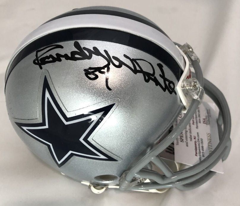 Randy White Autographed Hand Signed Dallas Cowboys Mini Helmet - JSA COA