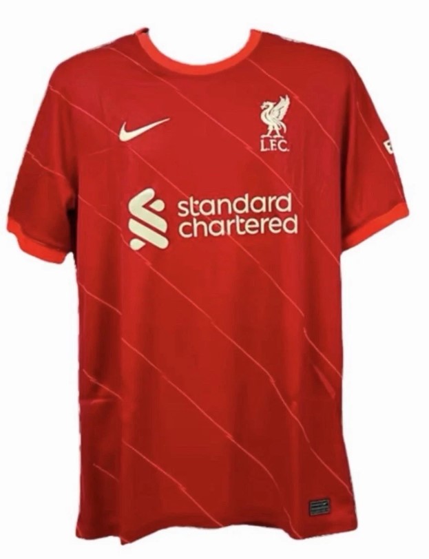 Sadio Mane Autographed Hand Signed Liverpool Jersey - Beckett COA