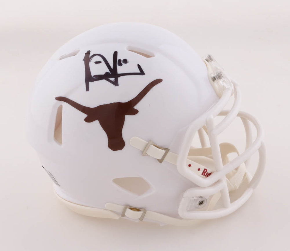 Vince Young Autographed Hand Signed Texas Longhorns Mini Helmet - Tristar COA