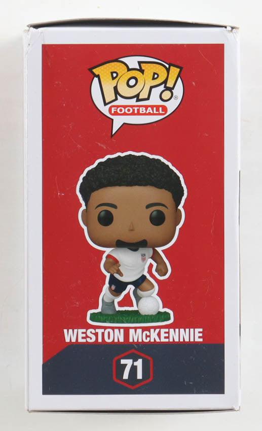 Weston Mckennie Autographed Hand Signed Funko Pop - PSA COA