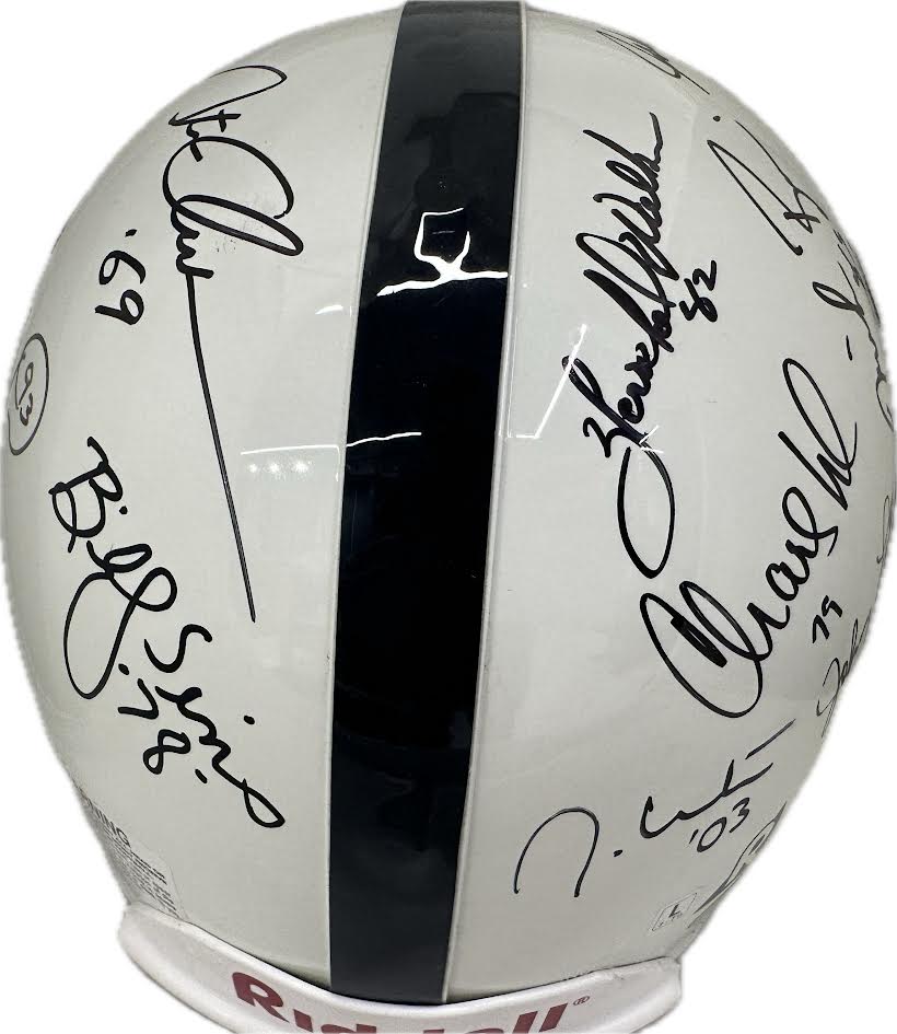 Heisman Trophy Winner Multi Signed Full Size Replica Helmet