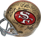 San Francisco 49ers 80/90s Dynasty Multi Signed Full Size Authentic Helmet - GTSM COA